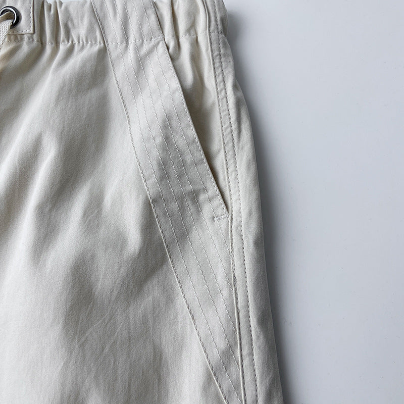 Loose cotton pants