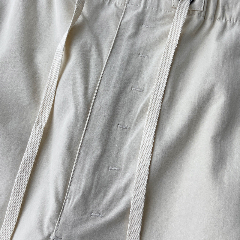Loose cotton pants