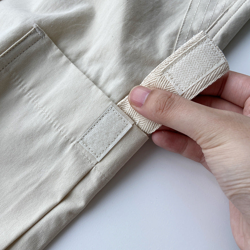 Loose cotton pants