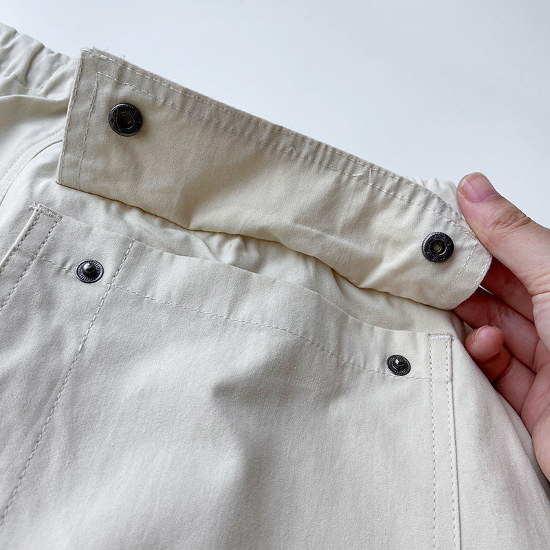 Loose cotton pants