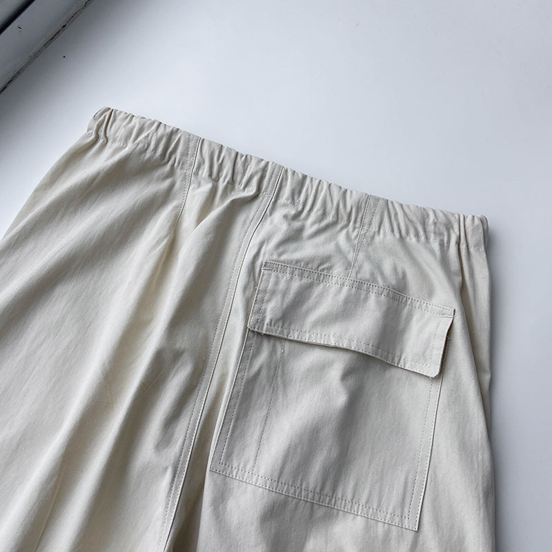 Loose cotton pants