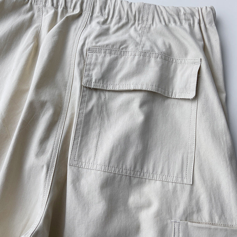 Loose cotton pants