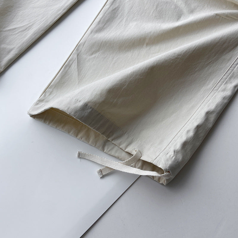 Loose cotton pants