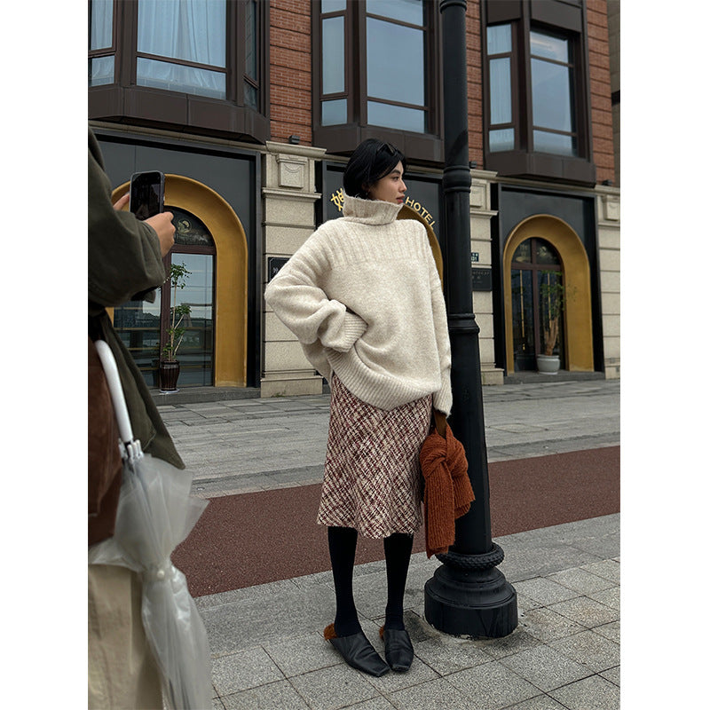 Oversized Turtleneck Sweater