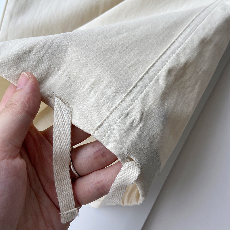Loose cotton pants
