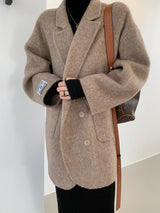 Wool blended jacket