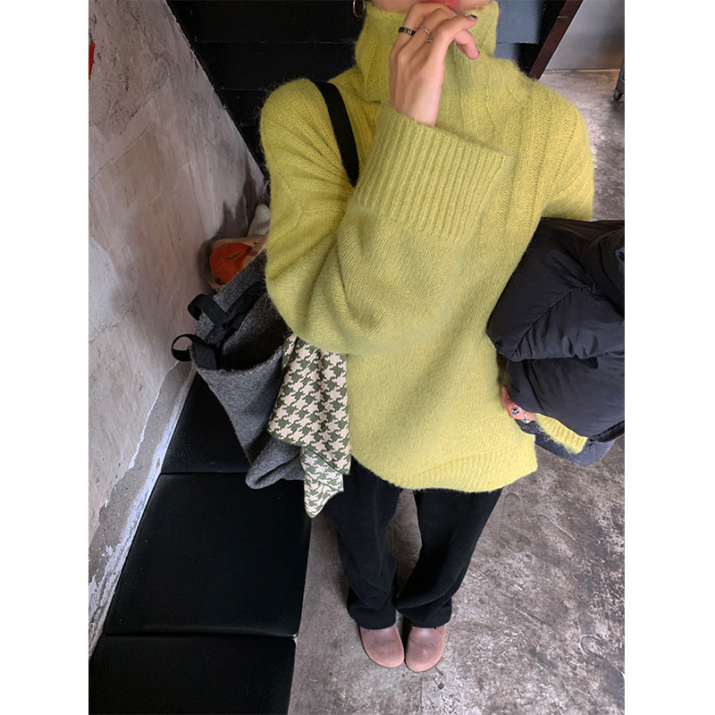 Oversized Turtleneck Sweater