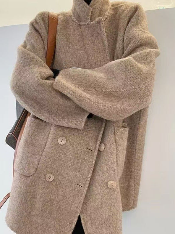 Wool blended jacket