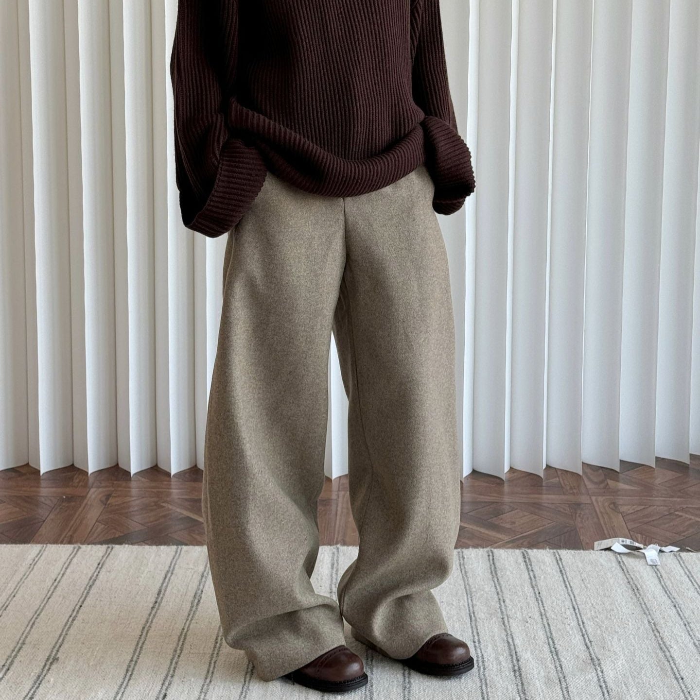 wool pants