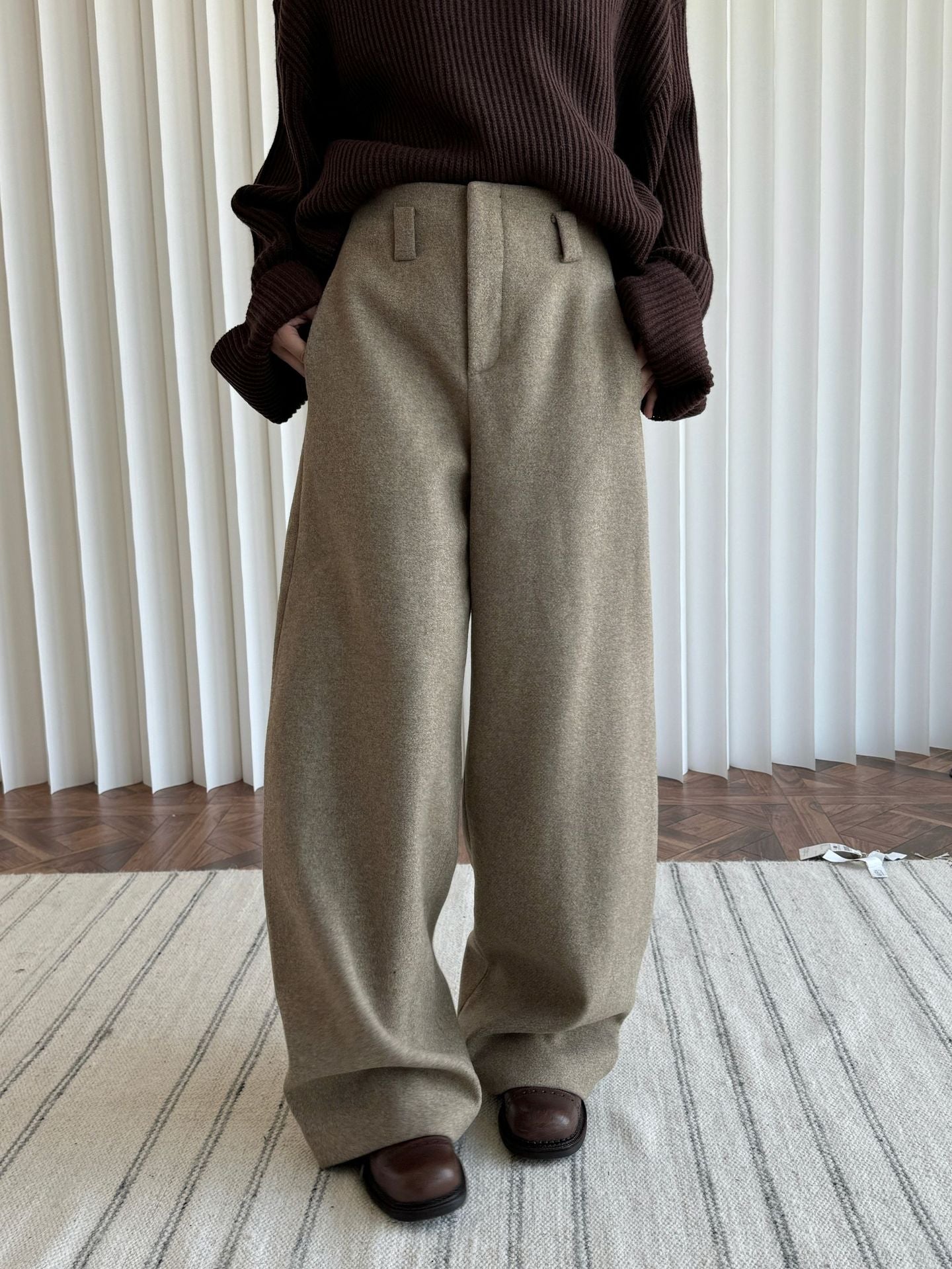 wool pants