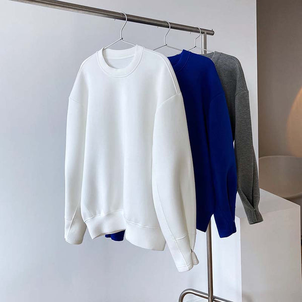 Airy Space Cotton Sweatshirt