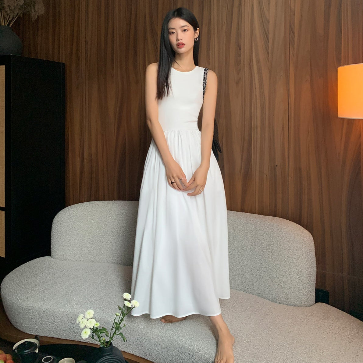 Grace Flare Long Dress
