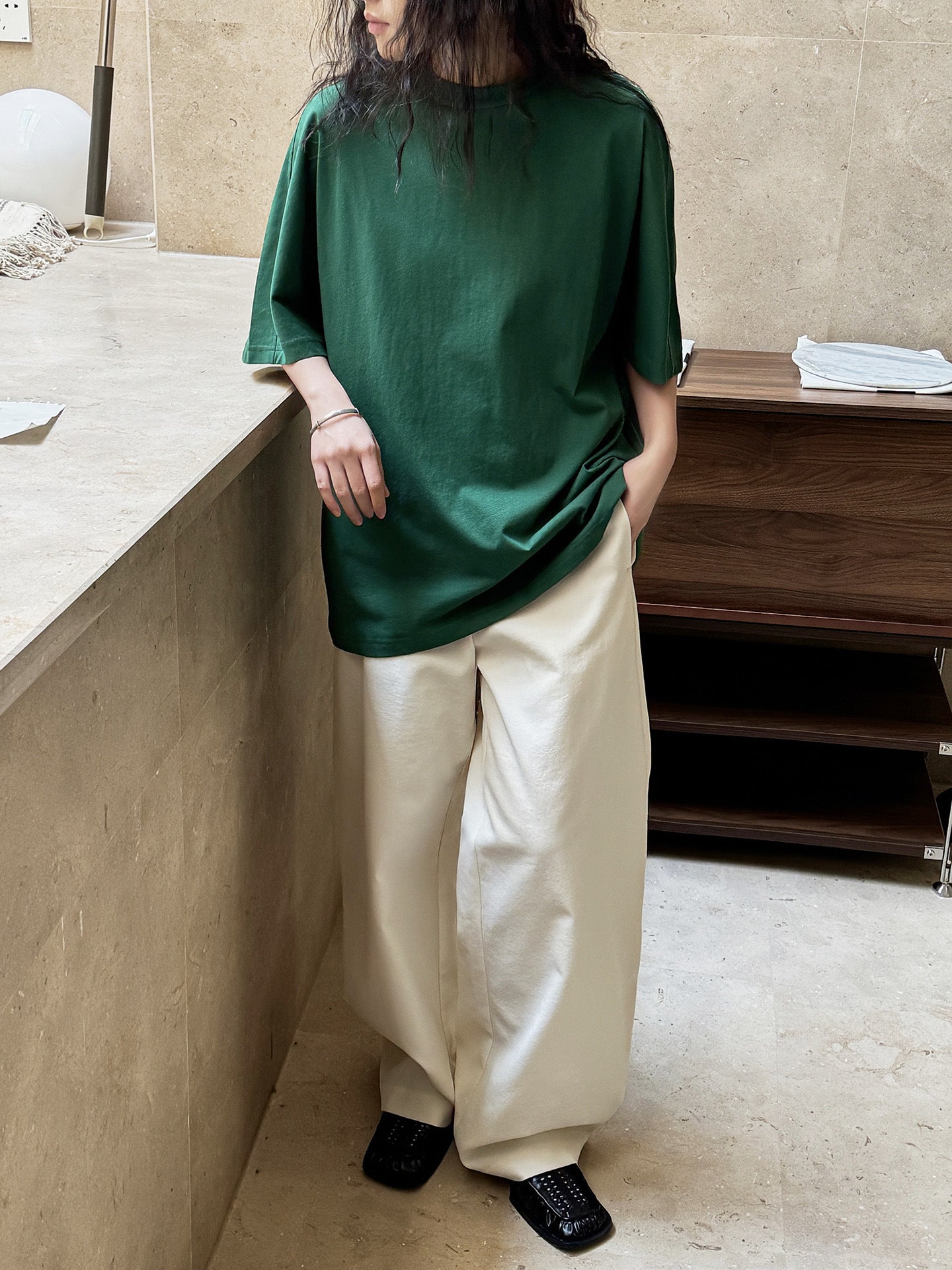 Smooth Drape Pants
