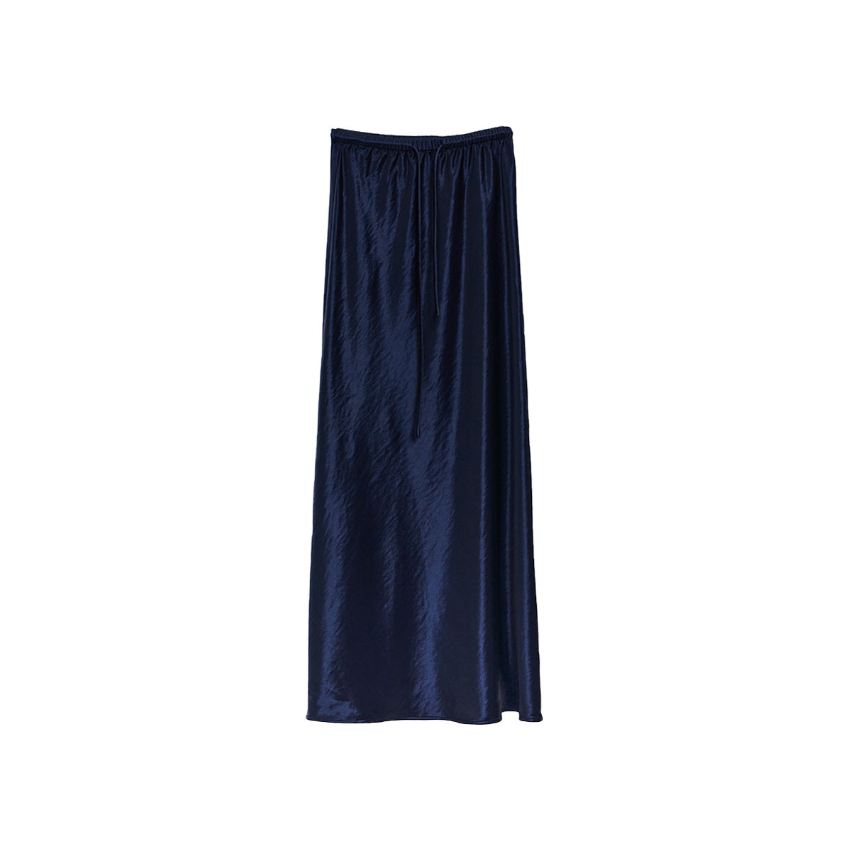 Satin Curve Skirt