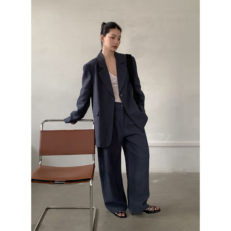 Linen Wide Trousers
