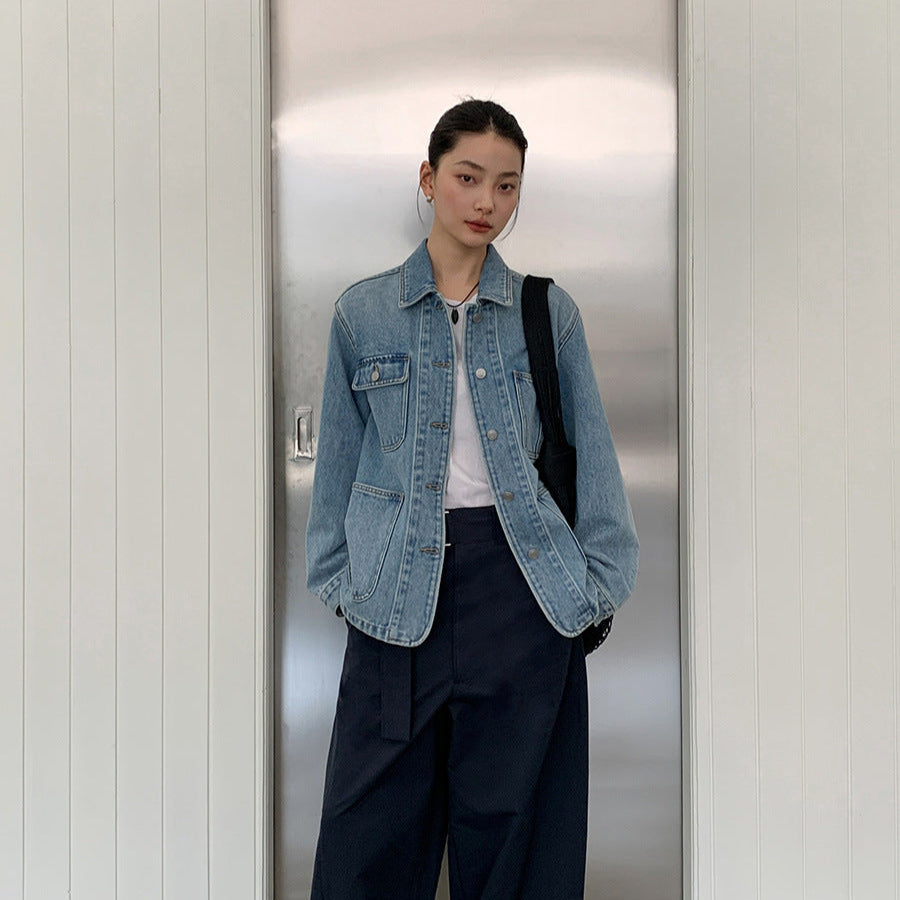 Structured Denim Jacket
