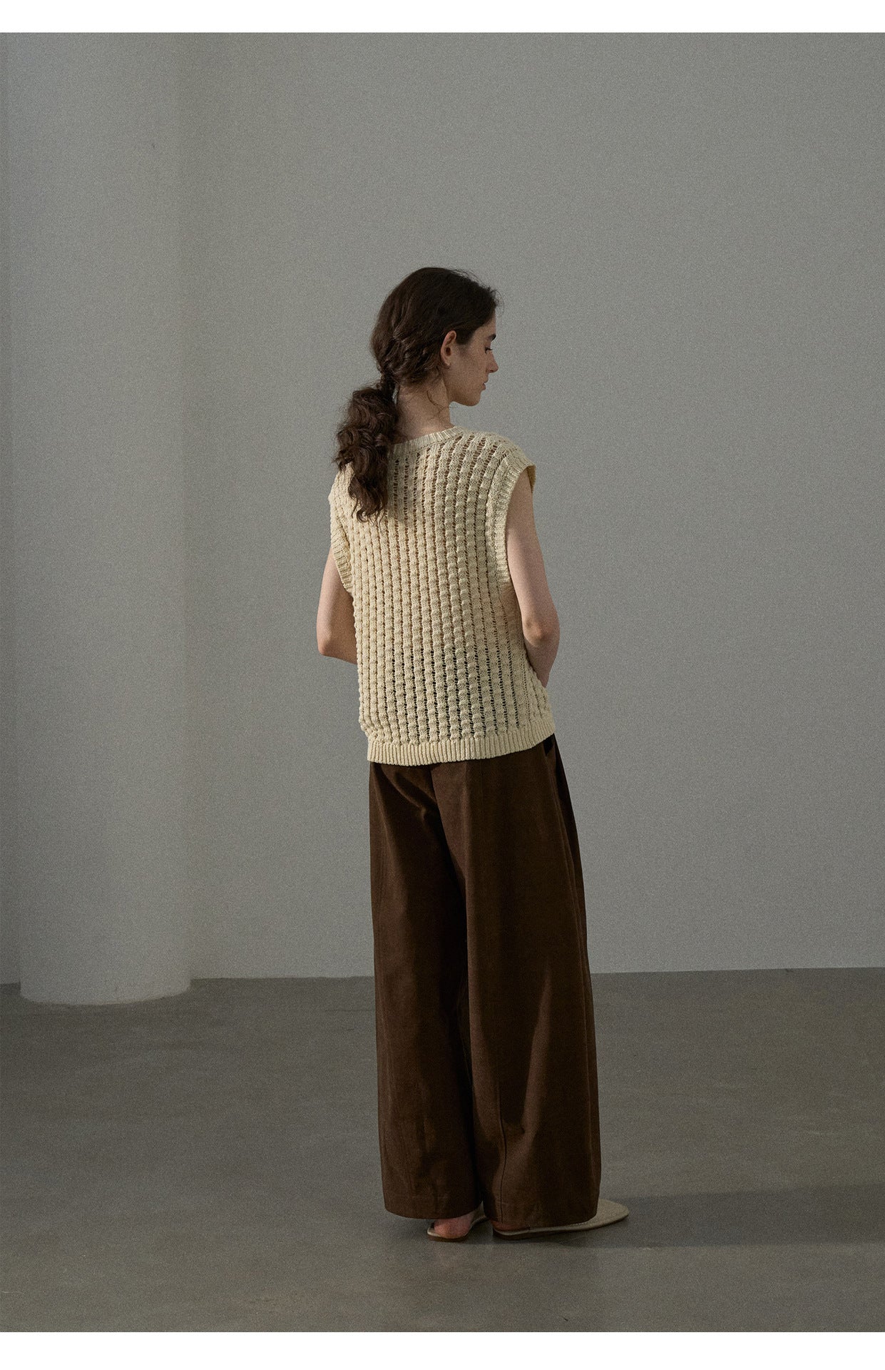 Tucked Volume Wide Pants