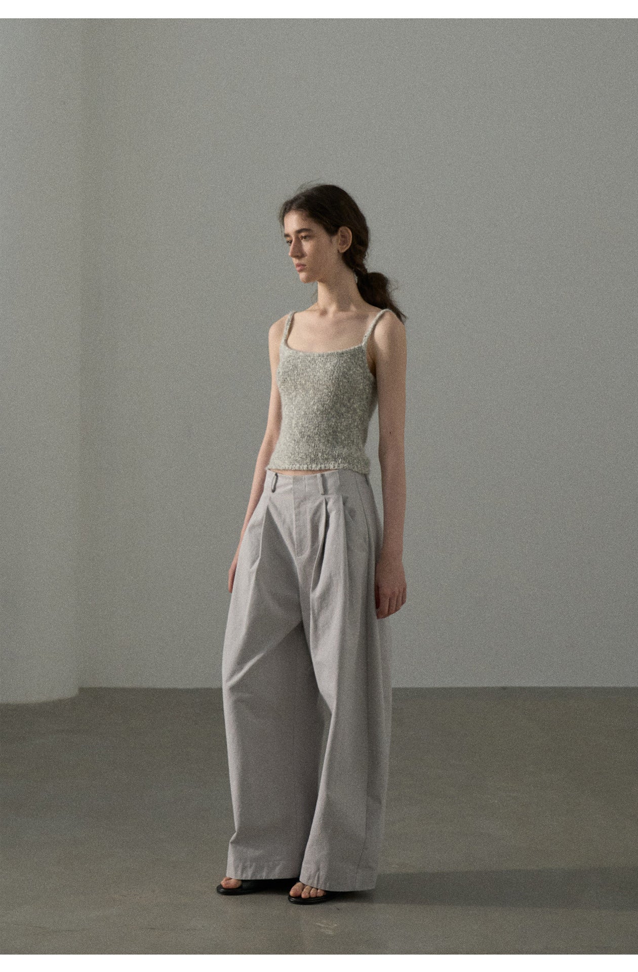 Tucked Volume Wide Pants