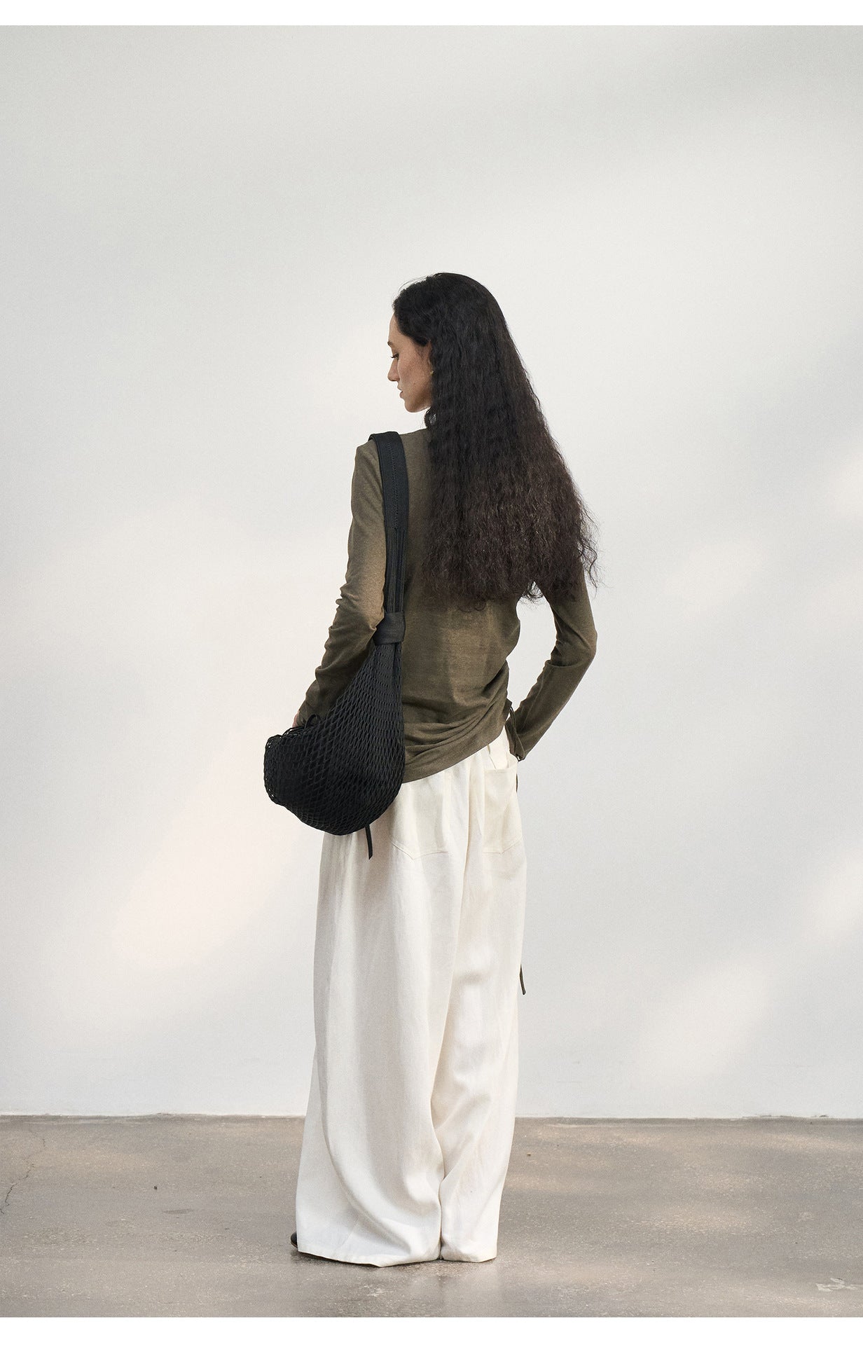 Side Gather Long Tee