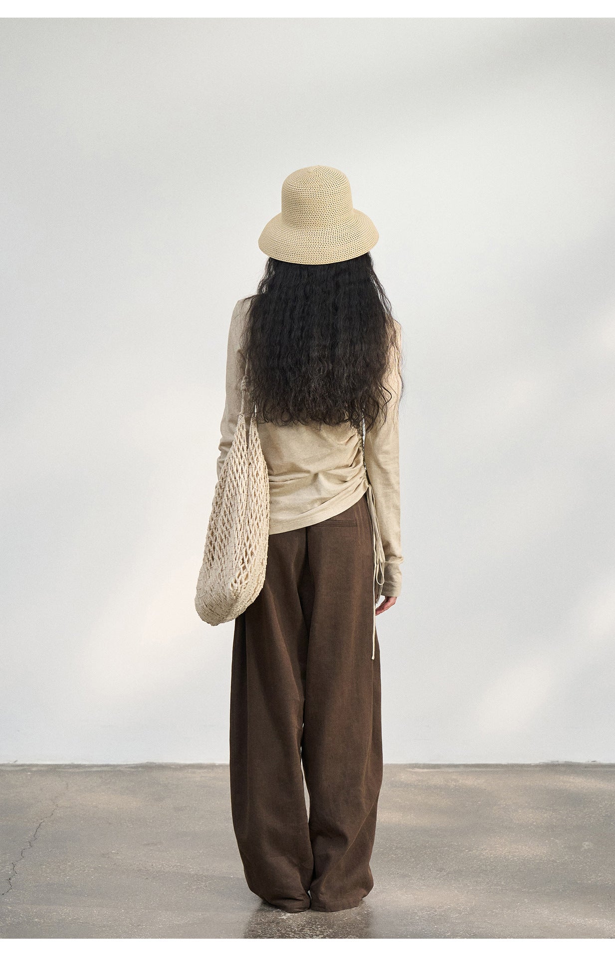 Side Gather Long Tee