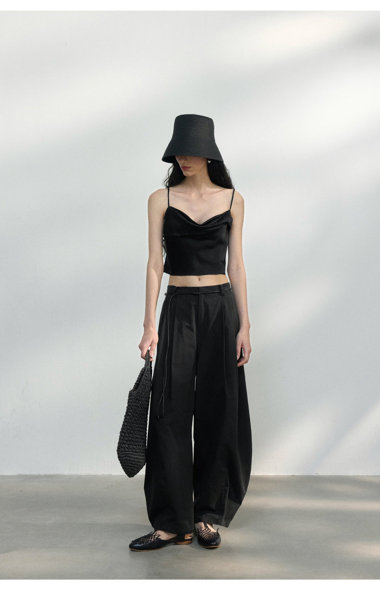 Satin Drape Cami