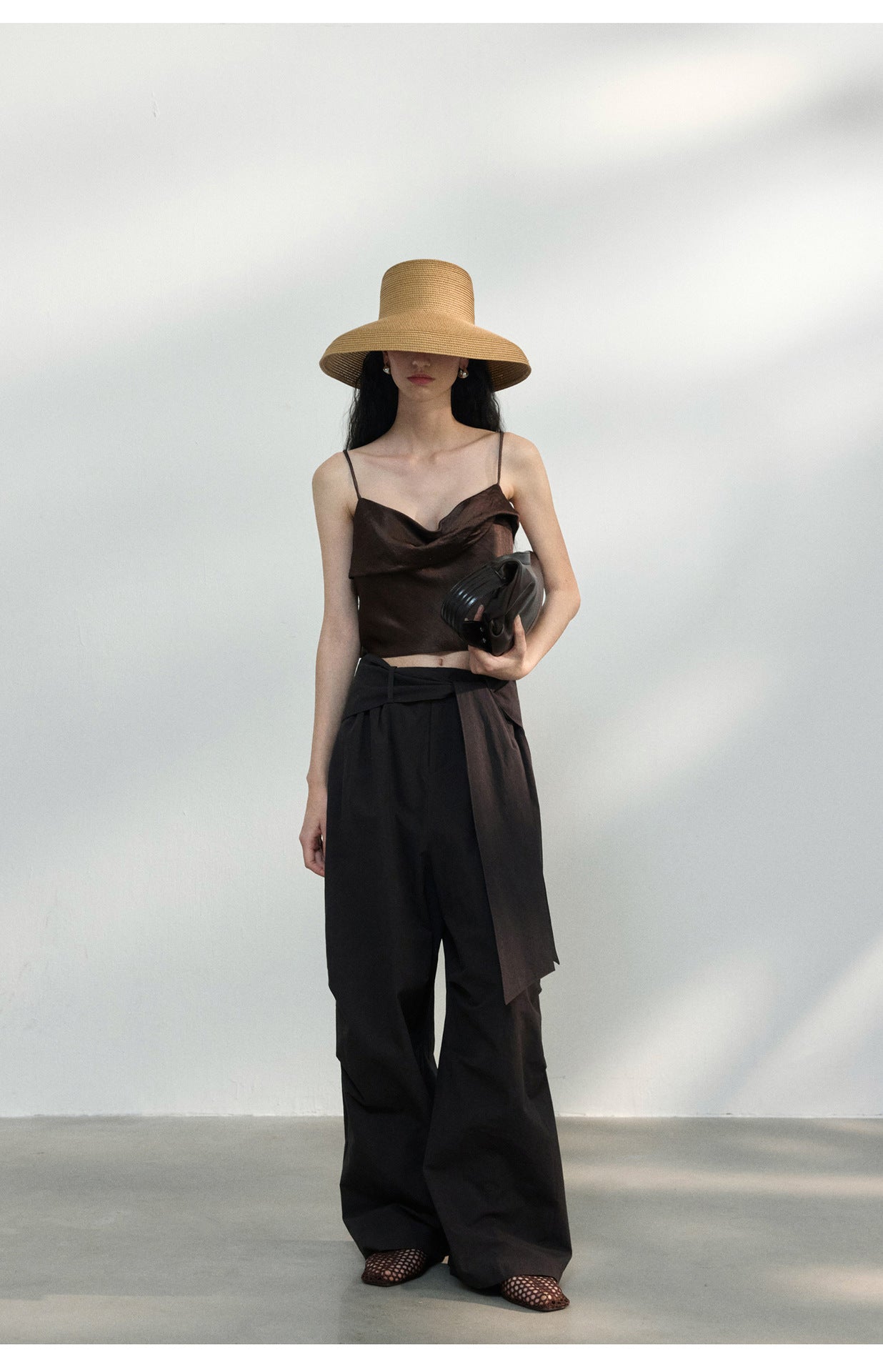 Satin Drape Cami