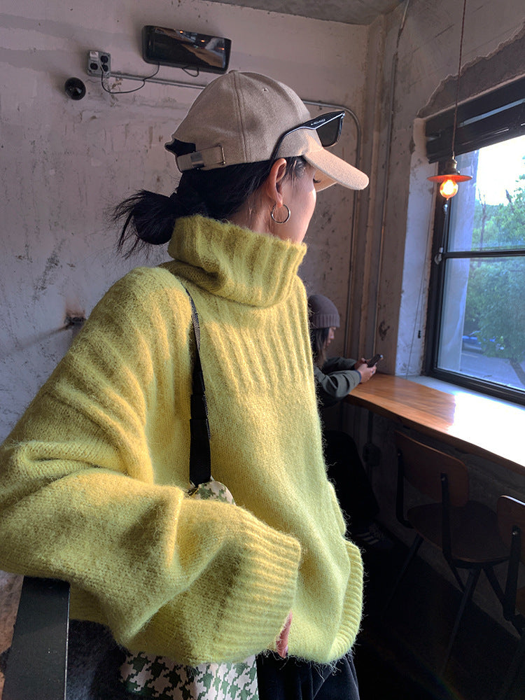 Oversized Turtleneck Sweater
