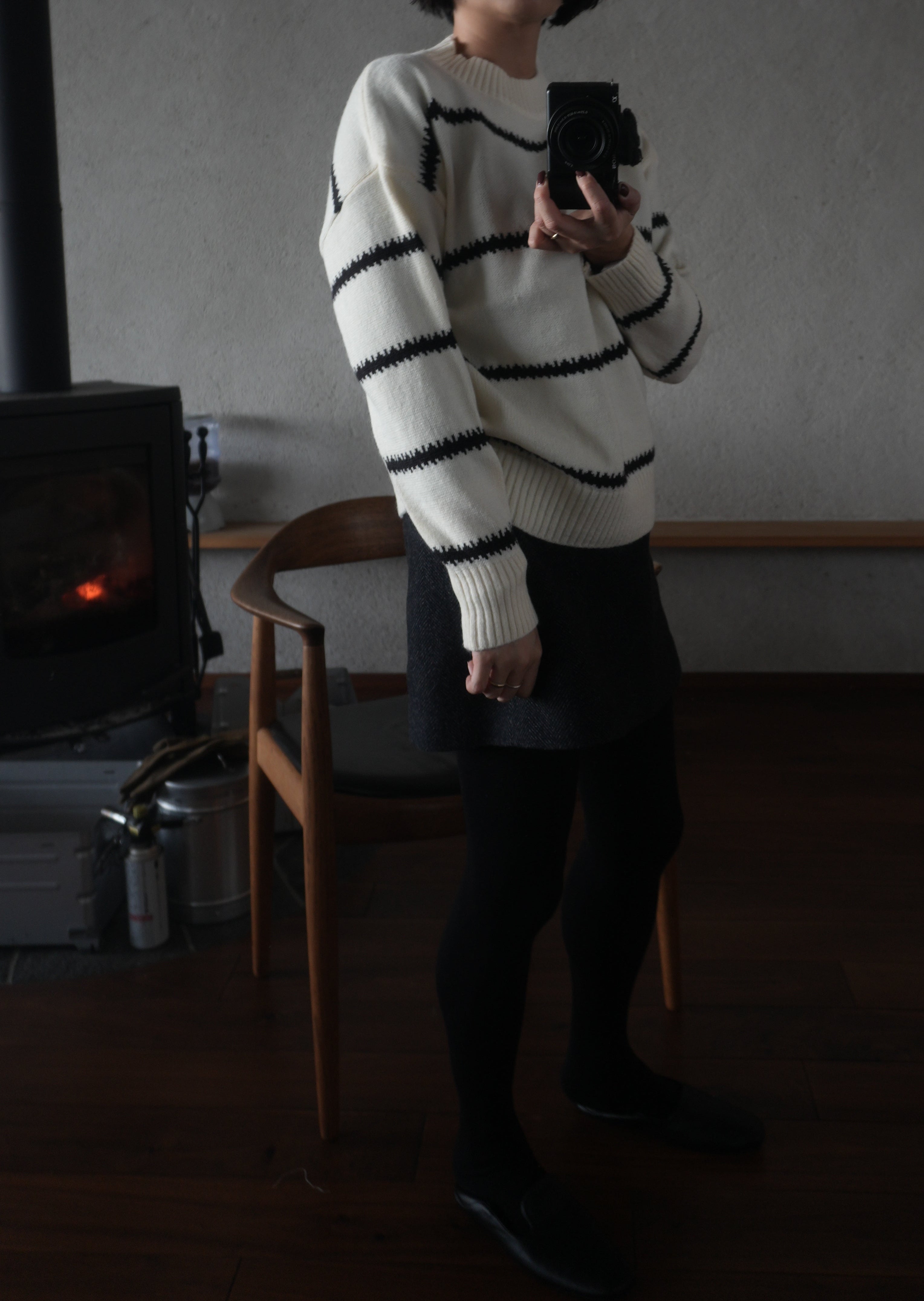 Stitch Line Knit Sweater