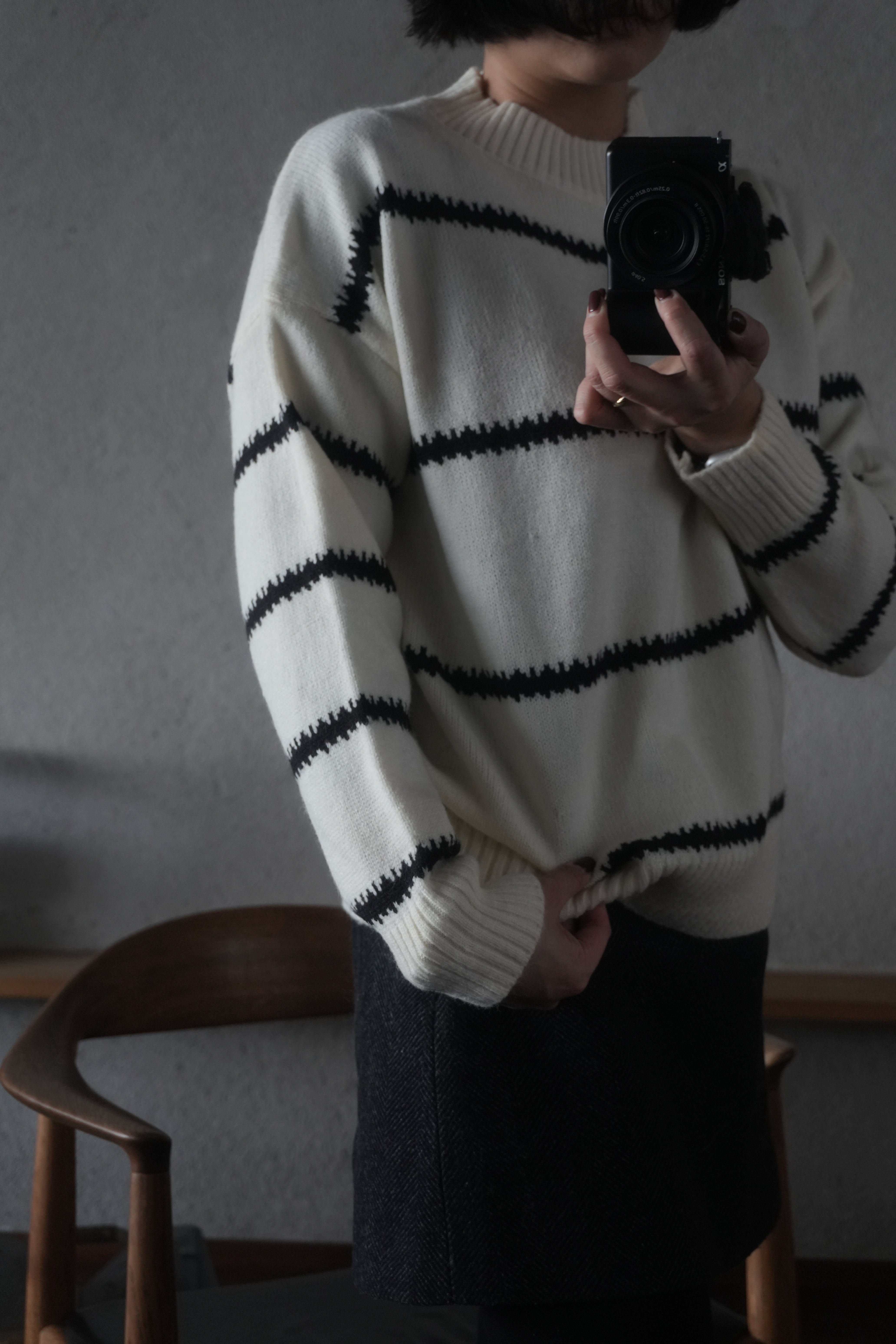 Stitch Line Knit Sweater