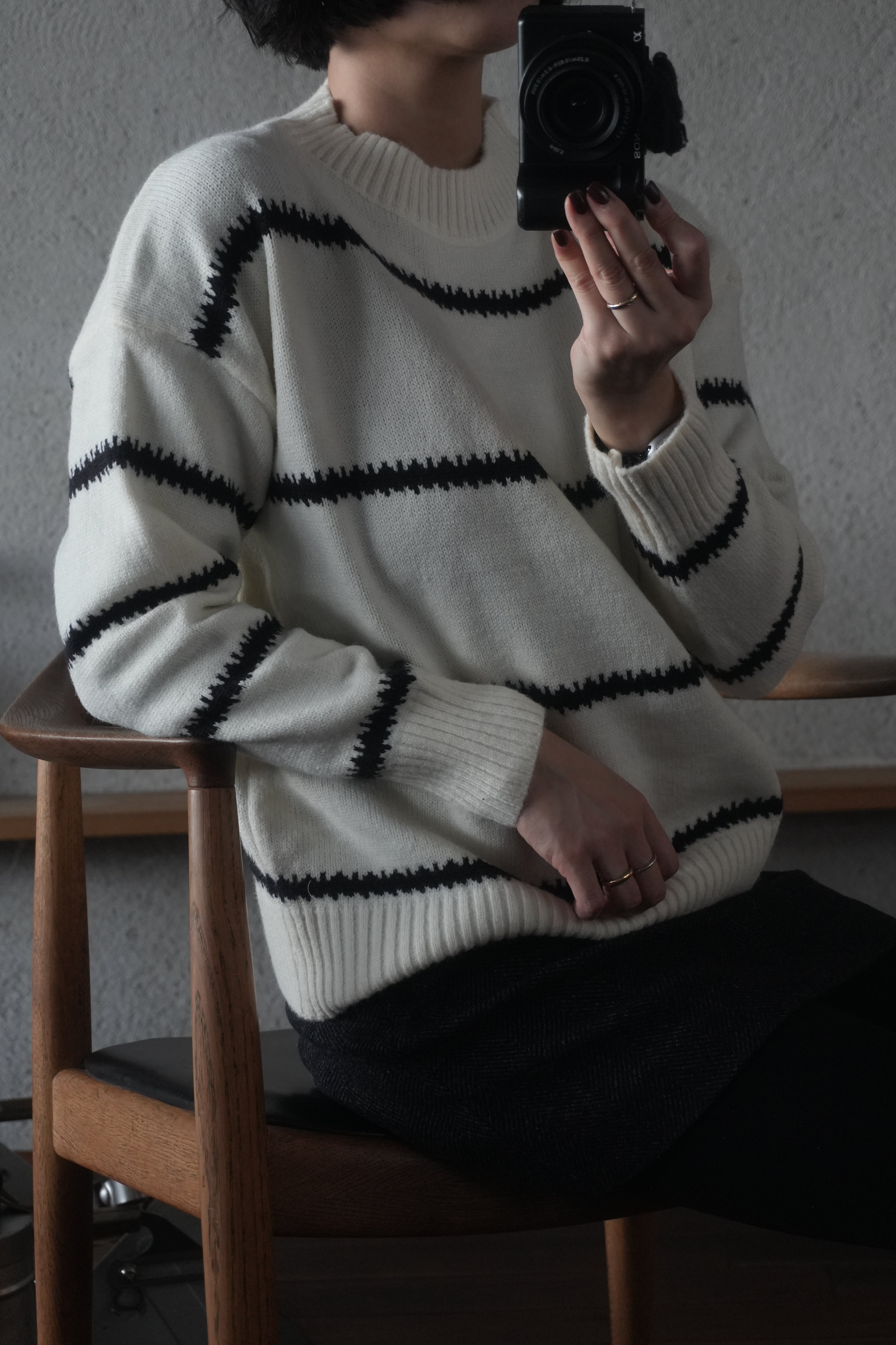 Stitch Line Knit Sweater
