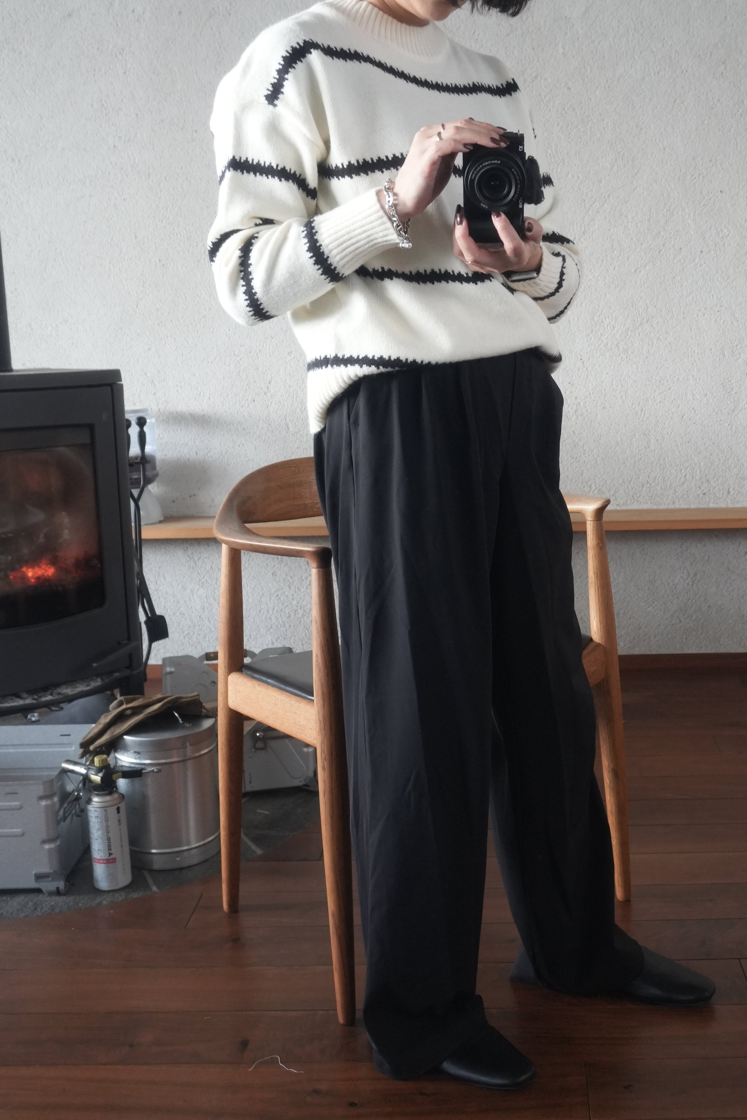 Stitch Line Knit Sweater