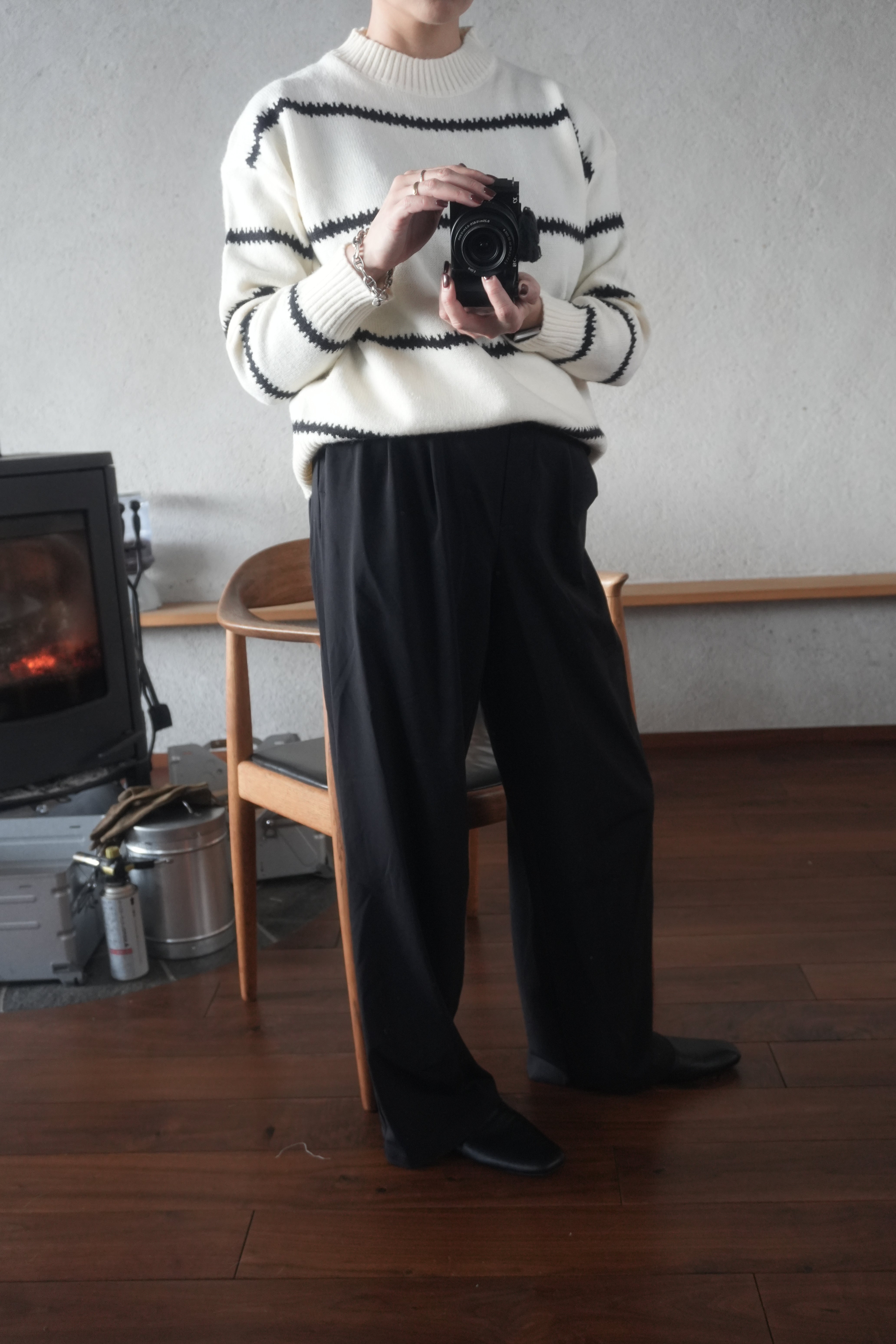 Stitch Line Knit Sweater