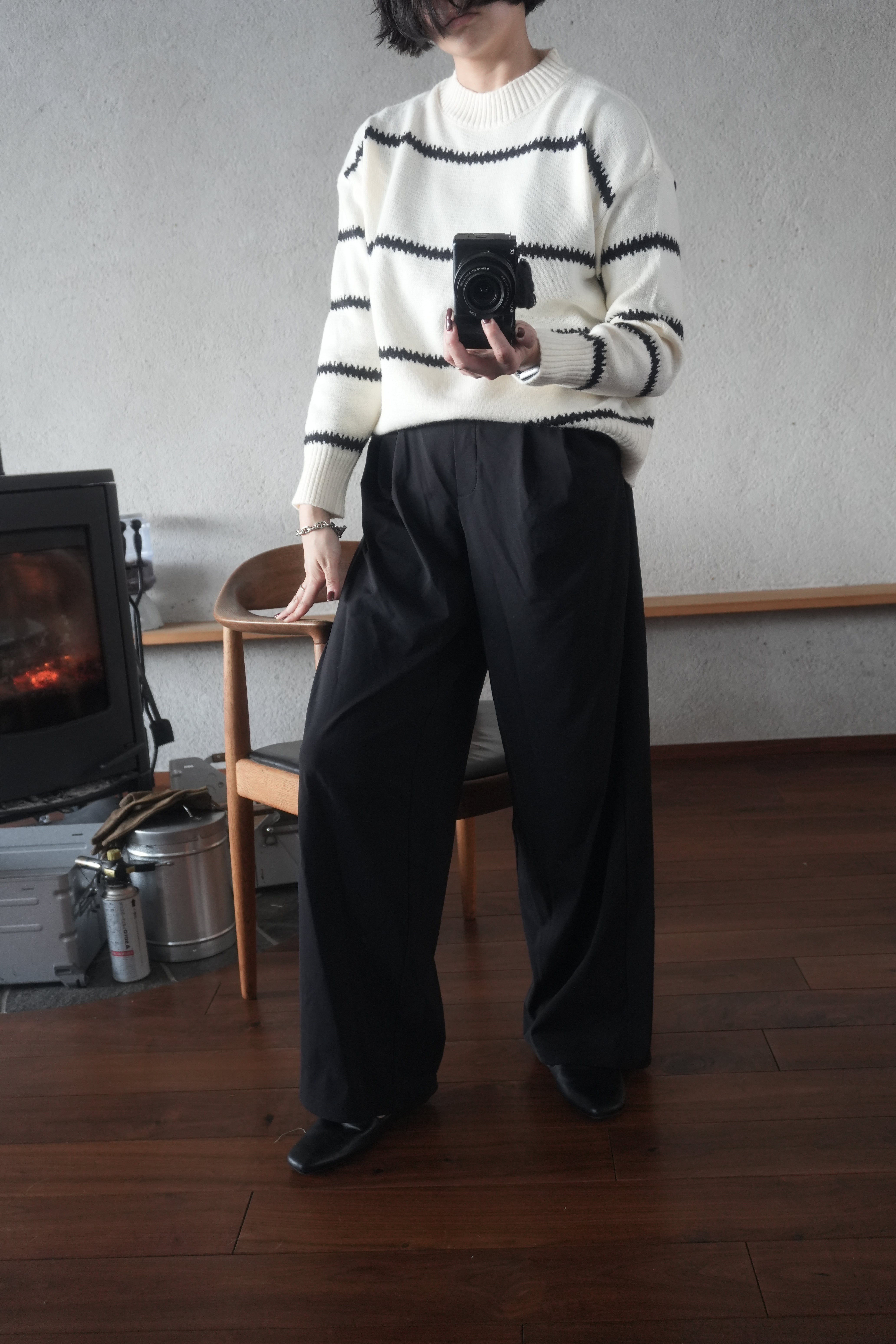 Stitch Line Knit Sweater