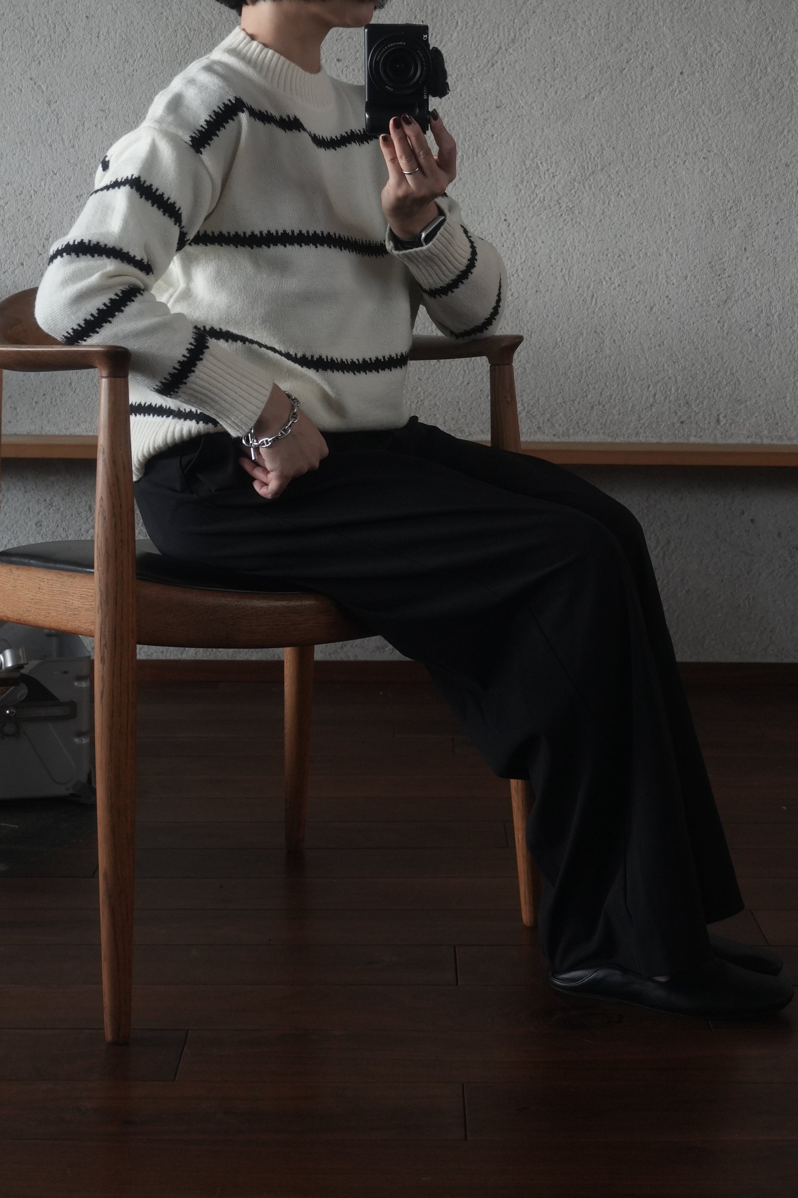 Stitch Line Knit Sweater