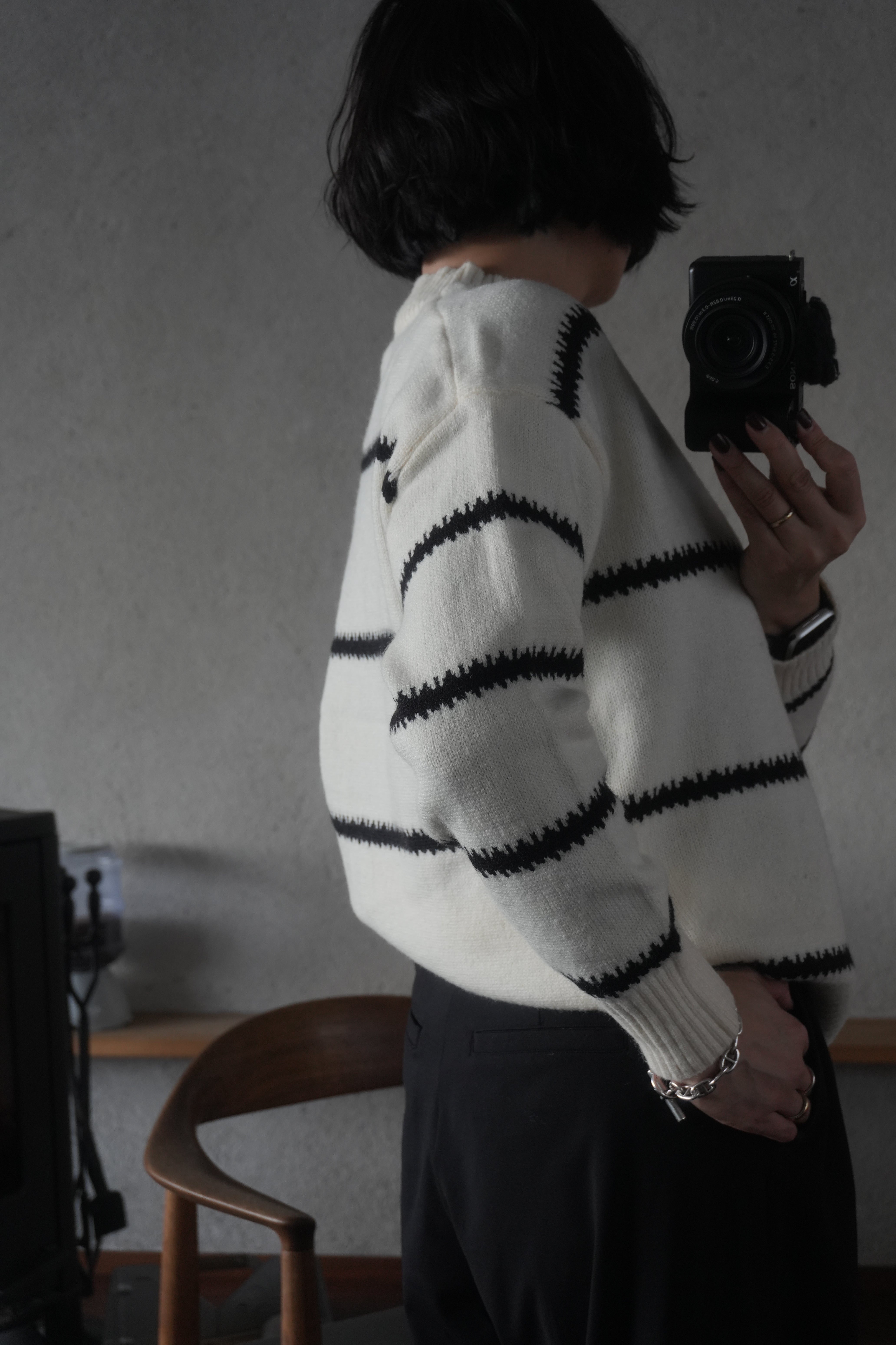 Stitch Line Knit Sweater