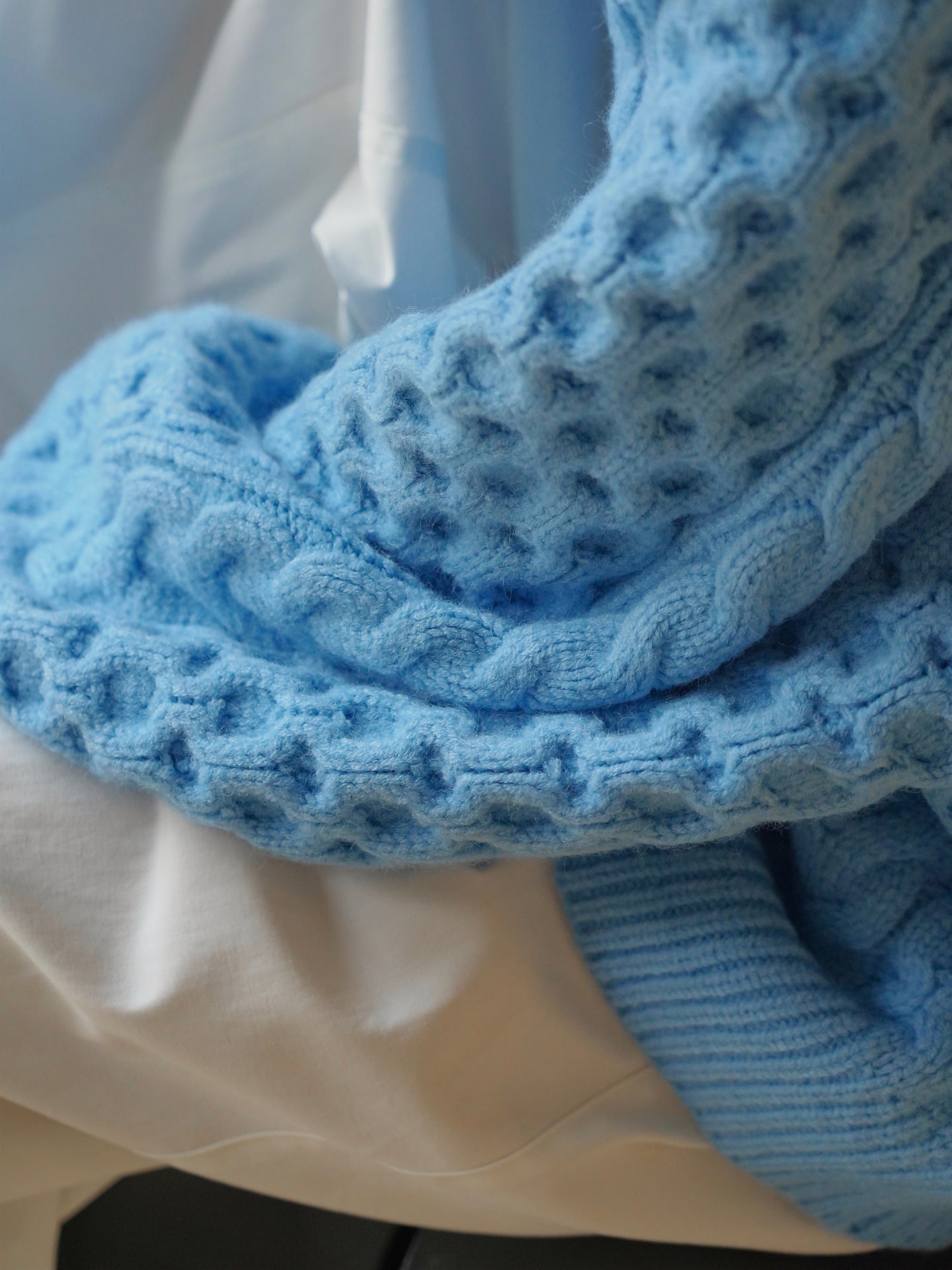 cable color sweater