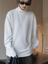 high neck cotton top