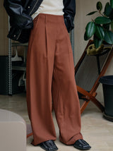 SOFT WIDE-LEG TROUSERS