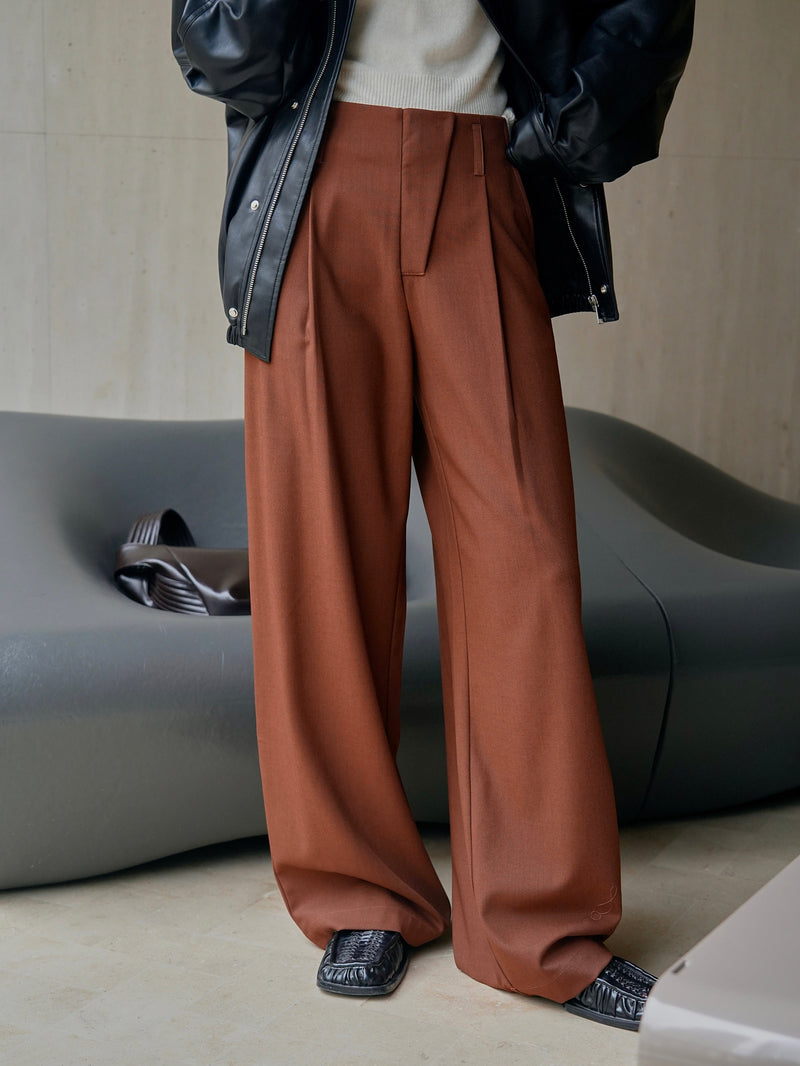 SOFT WIDE-LEG TROUSERS