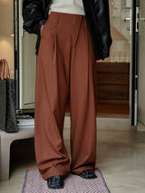 SOFT WIDE-LEG TROUSERS