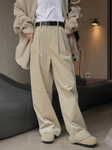 RELAXED CORDUROY TROUSERS