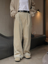 RELAXED CORDUROY TROUSERS