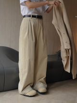 RELAXED CORDUROY TROUSERS