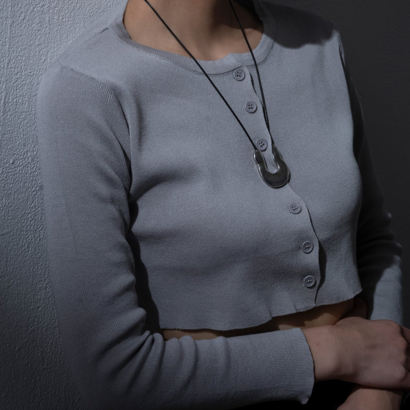 Cropped cardigan
