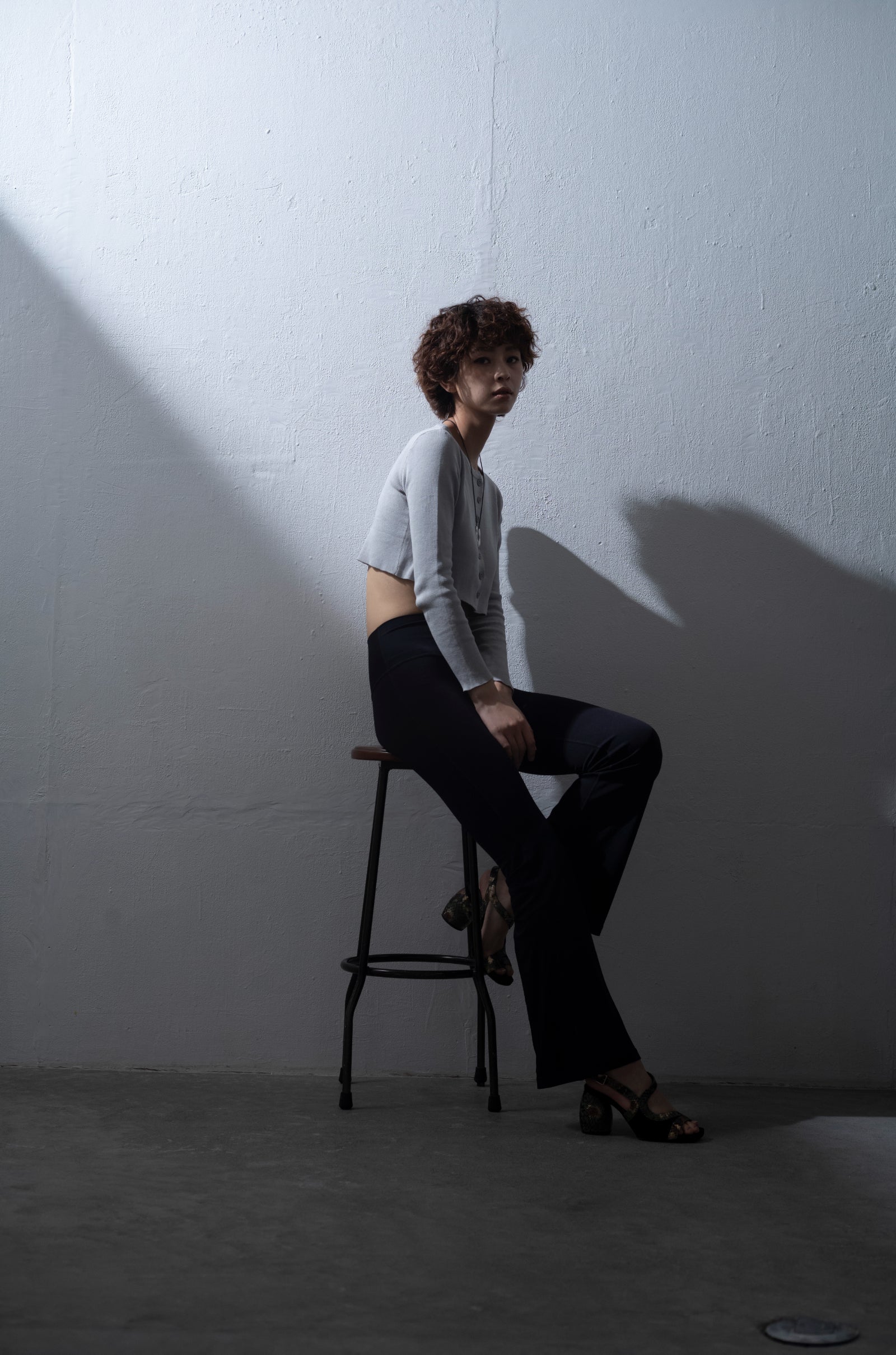Cropped cardigan