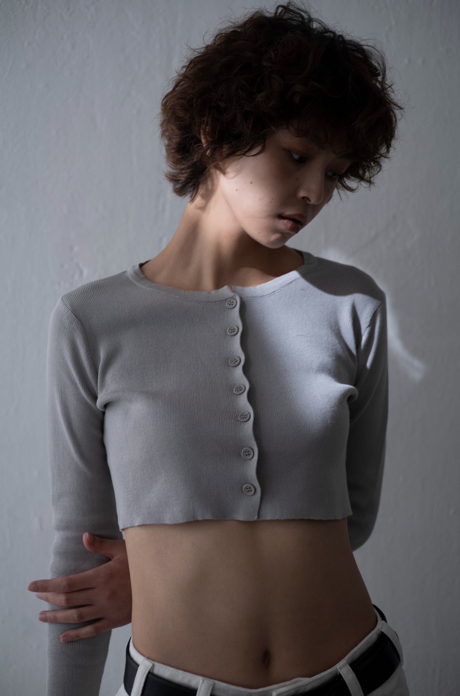 Cropped cardigan