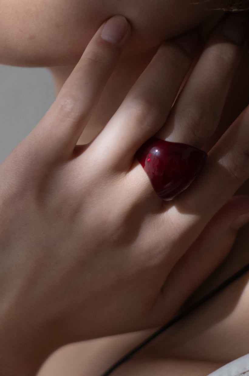 Glass Whimsy Ring