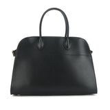 Real leather boston bag