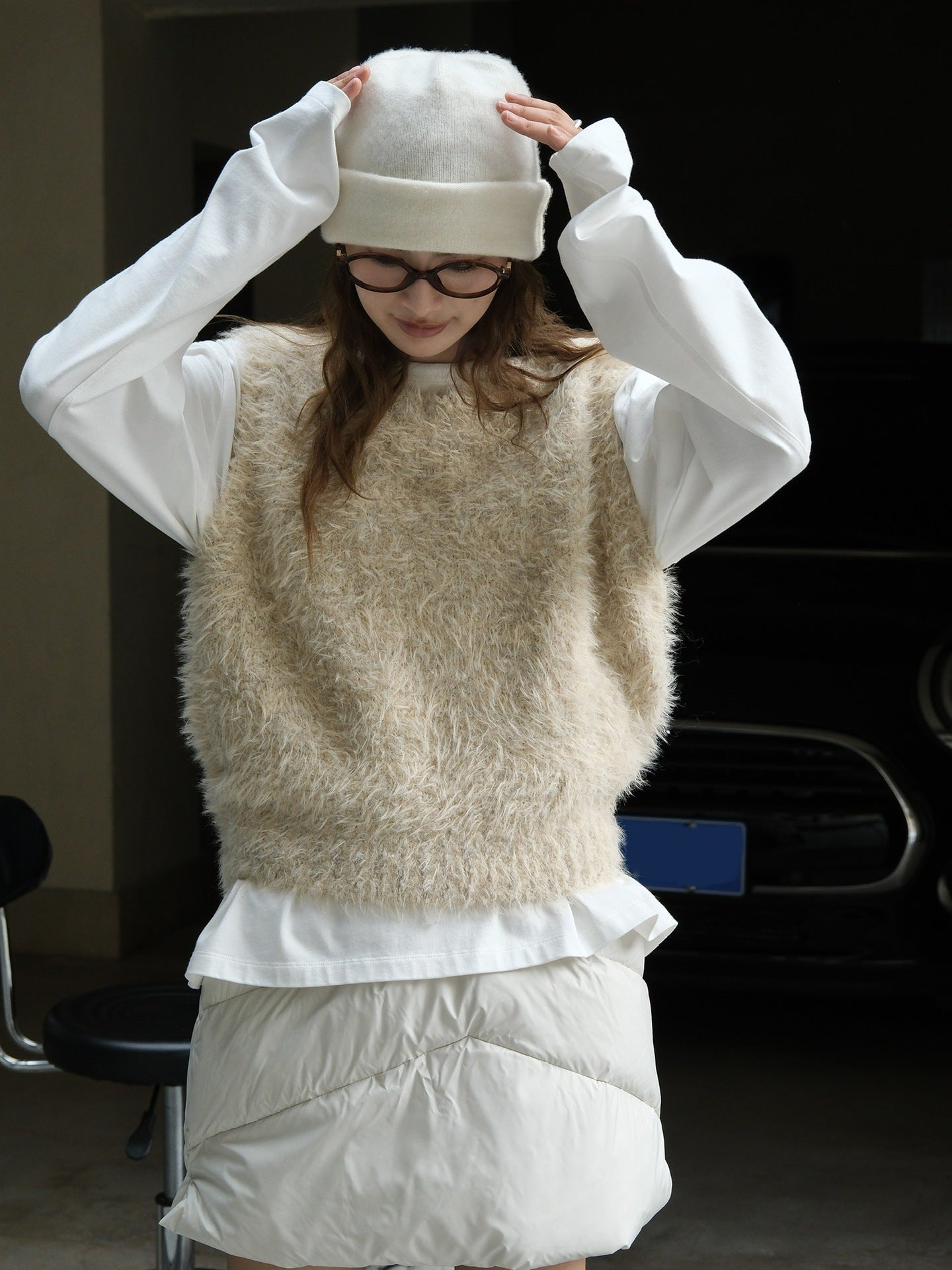 Fur vest