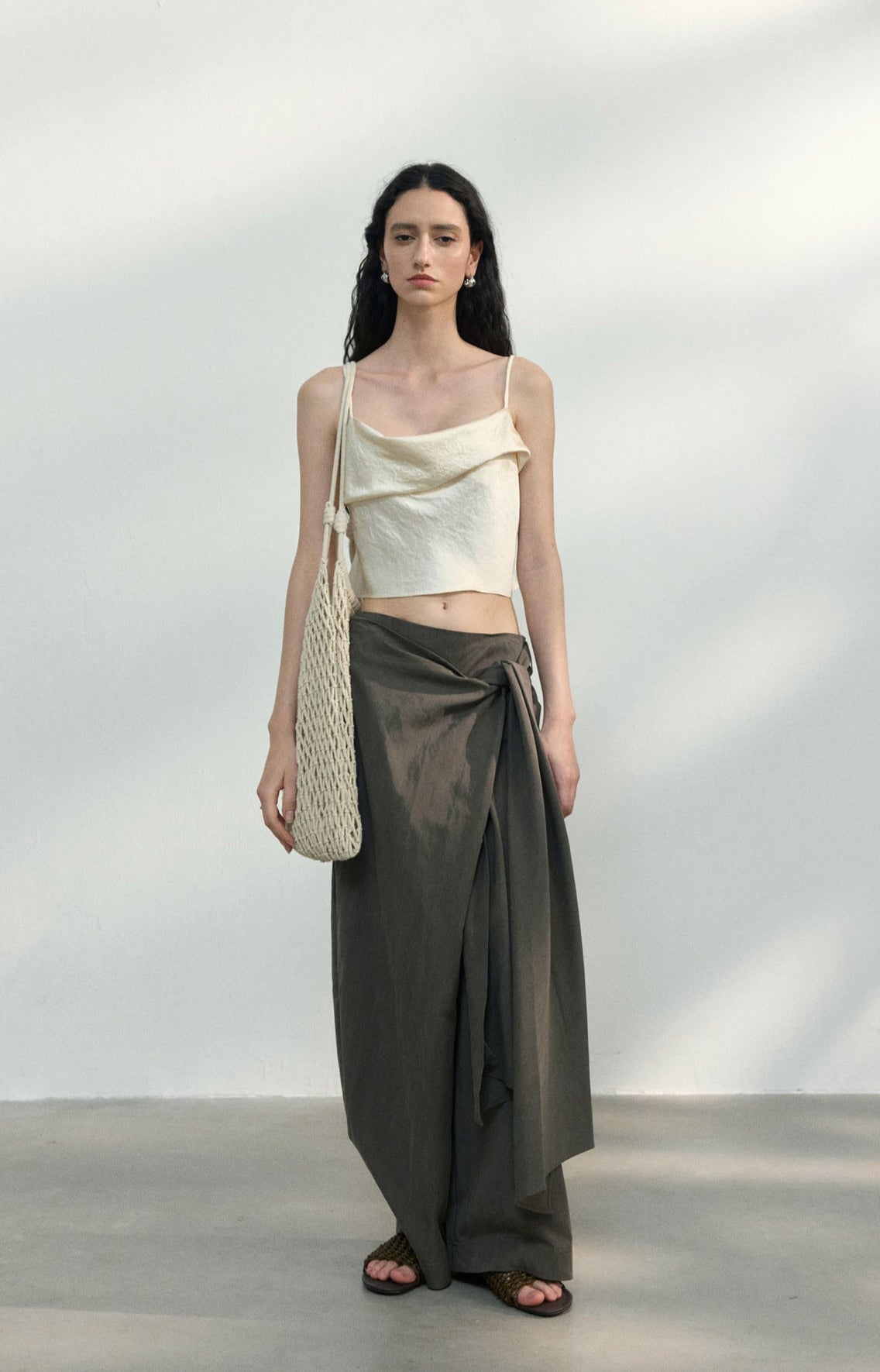 Drape Wrap Trousers
